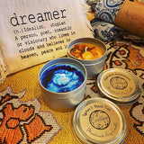 Bohemian Travel Tin Candle