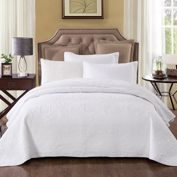 Pure White Coverlet