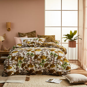 Juno White Quilt Cover Set