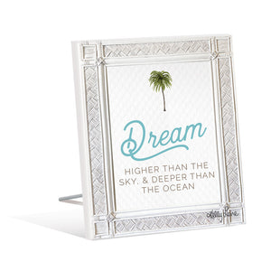 Sentiment Plaque 12x15 3D Bahamas Dream