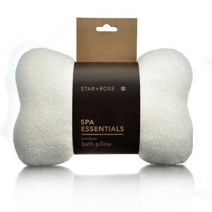 Bamboo Bath Pillow Natural