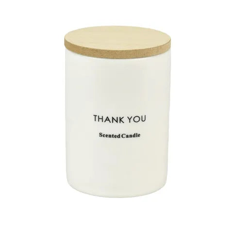 Thanks Ceramic 5% Scented Candle 6.5x9cm