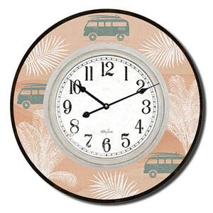 Clock 60cm ESPRESSO COMBI Palm